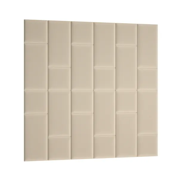 Eltap Čalúnený panel SET QUADRATTA 180x180 žltá