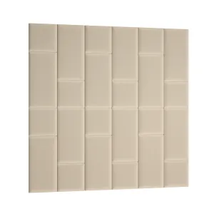Eltap Čalúnený panel SET QUADRATTA 180x180 žltá