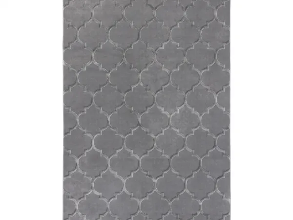 Koberec Elsher - sivý Rozmery: 80 x 150