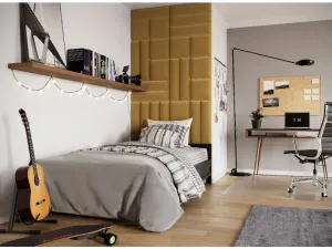 Eltap Čalúnený panel SET QUADRATTA 120x195 sivý