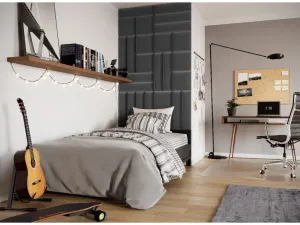 Eltap Čalúnený panel SET QUADRATTA 120x195 sivý