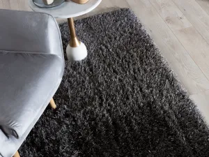 Koberec Blodwen - čierny Rozmery: 80 x 150