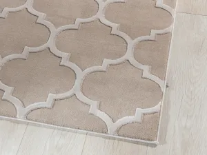 Koberec Elsher - béžový Rozmery: 80 x 150
