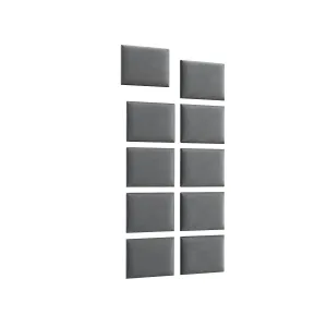 ELTAP QUADRATTA 100X200 Farba: Monolith 85