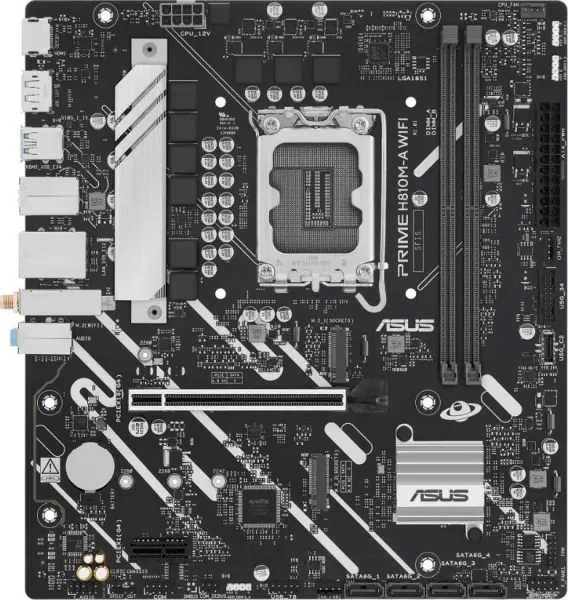 ASUS MB Sc LGA1851 PRIME H810M-A WIFI, 2xDDR5, 1xDP, 1xHDMI, WiFi, mATX