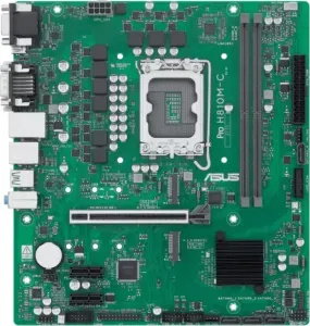 ASUS MB Sc LGA1851 PRO H810M-C-CSM, 2xDDR5, 1xDP, 1xHDMI, 1xVGA, 1xDVI-D, mATX