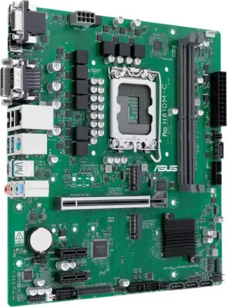 ASUS MB Sc LGA1851 PRO H810M-C-CSM, 2xDDR5, 1xDP, 1xHDMI, 1xVGA, 1xDVI-D, mATX