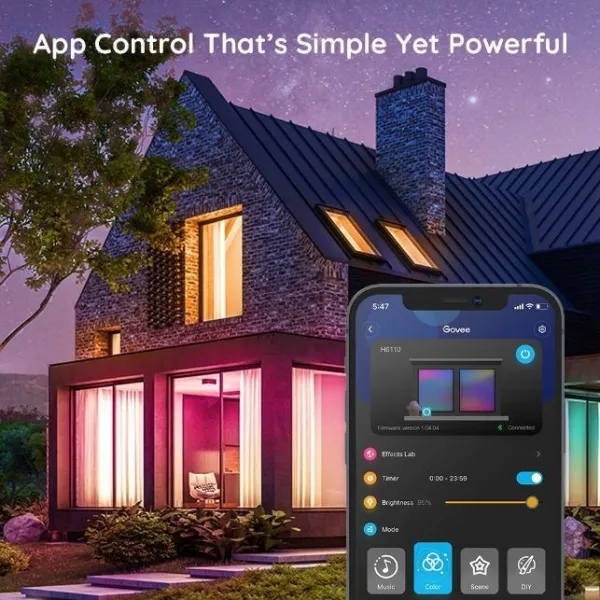 Govee WiFi RGB Smart LED pásek 10m