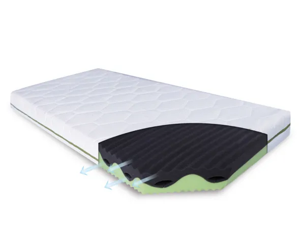 Matrac Babymatex Flora 120x60x10 cm