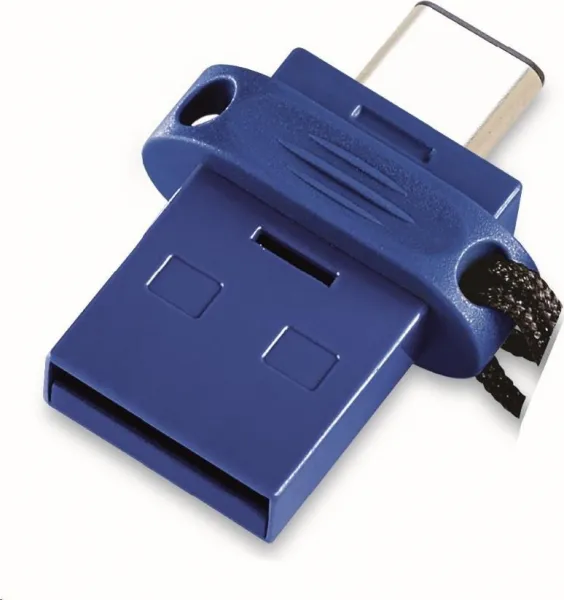 VERBATIM Flash disk 32 GB Store 'n' Go Dual Drive USB 3.0/USB Type-C, modrá