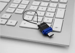 VERBATIM Flash disk 32 GB Store 'n' Go Dual Drive USB 3.0/USB Type-C, modrá