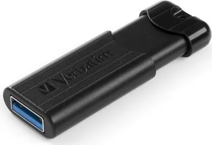 VERBATIM Flash Disk PinStripe USB 3.0, 32 GB - čierna