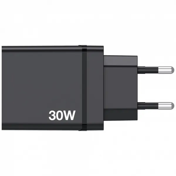 VERBATIM Univerzální adaptér CHR-30EU2, 30W, 1x USB-C, 3x USB černá
