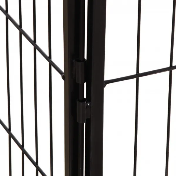 SONGMICS Ohrádka pro zvířata Thaso černá