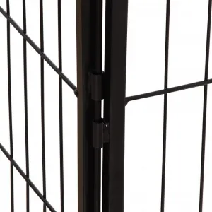 SONGMICS Ohrádka pro zvířata Thaso černá