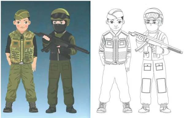 TEAMBOYS Army Colour!