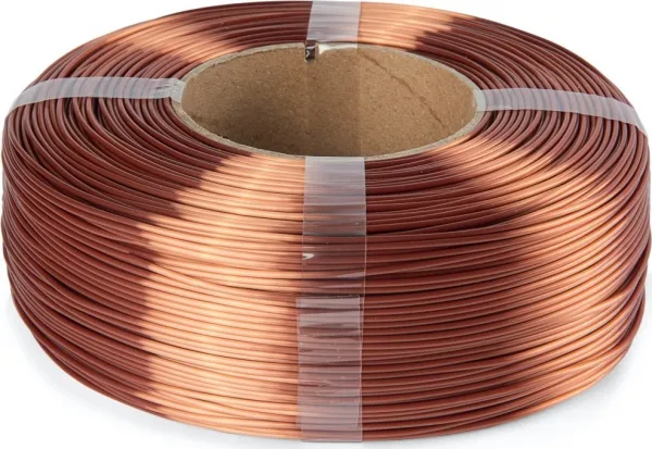 SPECTRUM Tisková struna (filament) ReFill PLA SILK 1.75mm SPICY COPPER 1kg