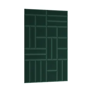 Eltap Čalúnený panel SET QUADRATTA 120x195 zelený