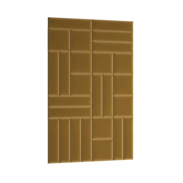 Eltap Čalúnený panel SET QUADRATTA 120x195 okrová