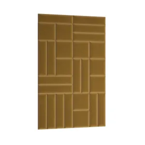 Eltap Čalúnený panel SET QUADRATTA 120x195 okrová