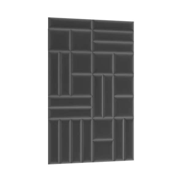 Eltap Čalúnený panel SET QUADRATTA 120x195 tmavomodrý