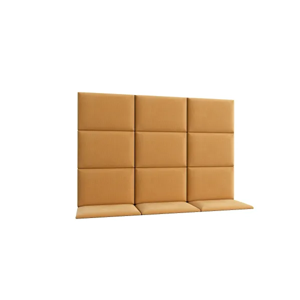 Eltap Čalúnený panel SET QUADRATTA 180x120 okrová, šedá