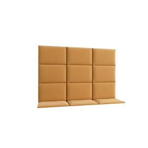 Eltap Čalúnený panel SET QUADRATTA 180x120 okrová, šedá