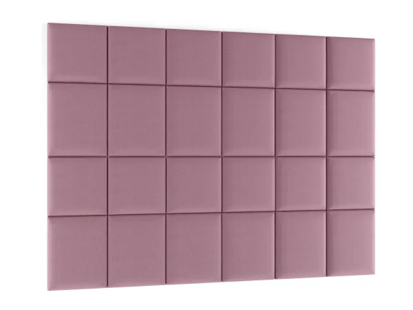 Eltap Čalúnený panel SET QUADRATTA 240x180 ružový