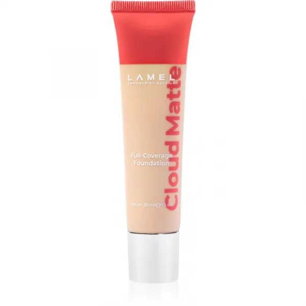 LAMEL Cloud Matte Full-Coverage Foundation dlhotrvajúci zmatňujúci make-up odtieň 02N 30 ml