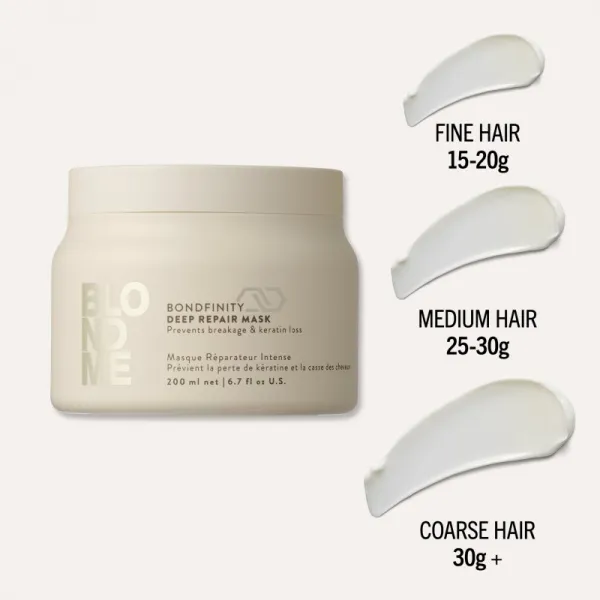 Schwarzkopf Professional Blondme Bondfinity Deep Repair Mask hlboko regeneračná maska 200 ml