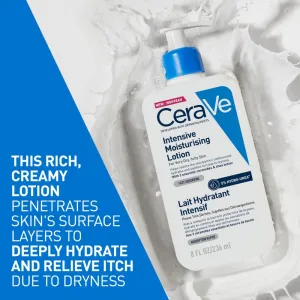 CeraVe Moisturizers Intensive Moisturizing Lotion hydratačné mlieko pre suchú pokožku so sklonom k svrbeniu 236 ml