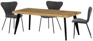 AUTRONIC jedálenská stolička CT-S8010 GREY2 sivá
