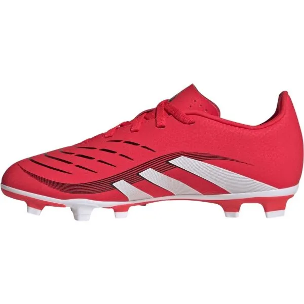 adidas PREDATOR CLUB L FXG J Detské kopačky, červená, veľkosť