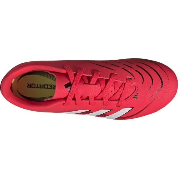 adidas PREDATOR CLUB L FXG J Detské kopačky, červená, veľkosť