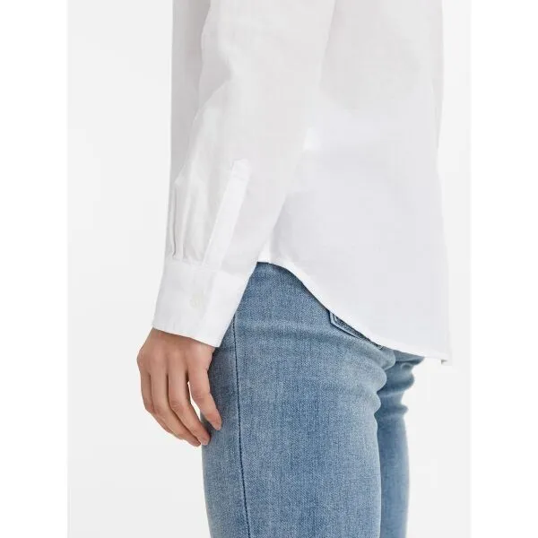 GAP Shirt V-Fitted Boyfriend Oxf - Women