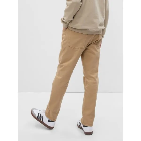 GAP SLIM STR Pánske džínsy, béžová, veľkosť