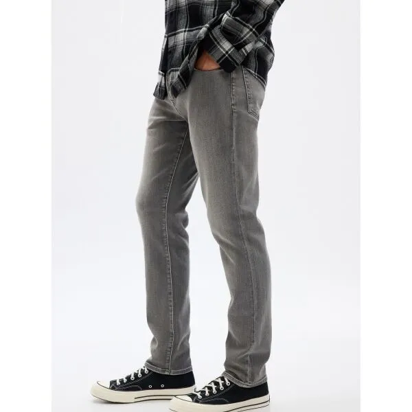 GAP V-SLIM Pánske džínsy, tmavo sivá, veľkosť