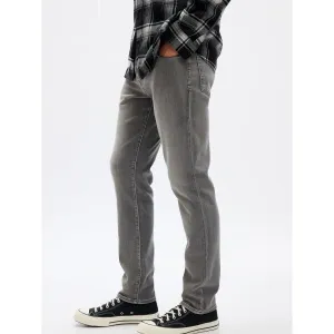 GAP V-SLIM Pánske džínsy, tmavo sivá, veľkosť