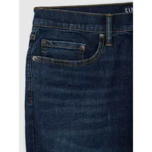 Tmavomodré pánske slim fit rifle GAP Gapflex