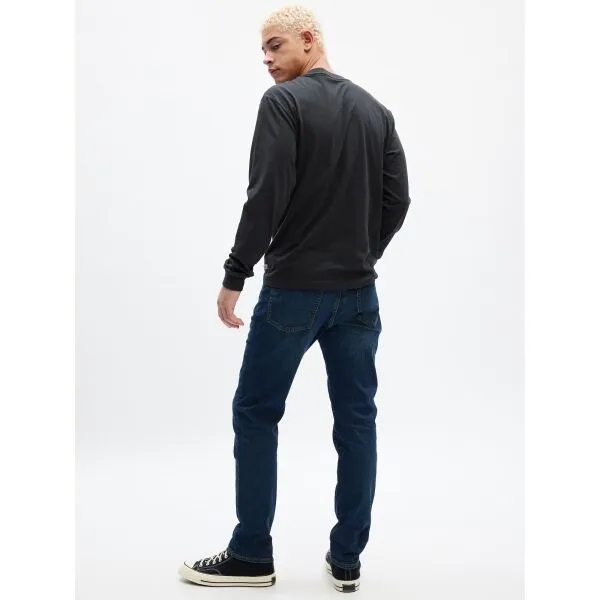 Tmavomodré pánske slim fit rifle GAP Gapflex