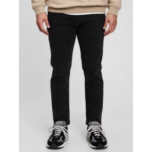 Čierne pánske skinny fit rifle Gap