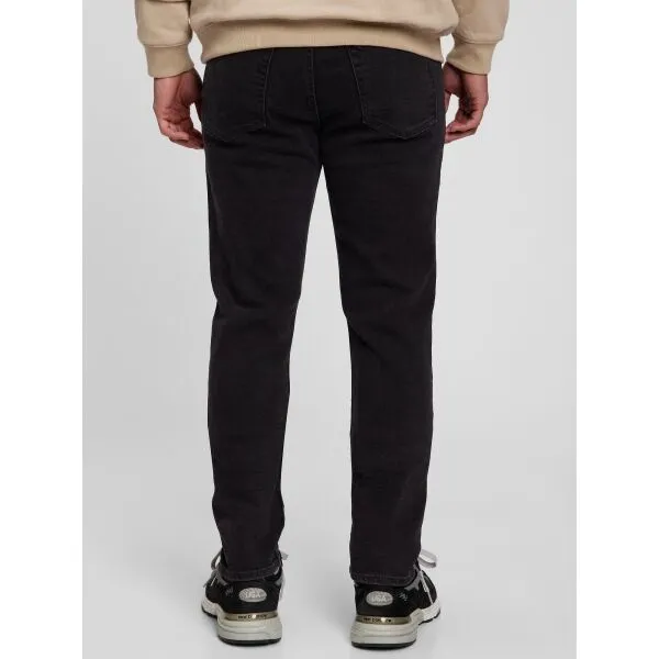 Čierne pánske skinny fit rifle Gap