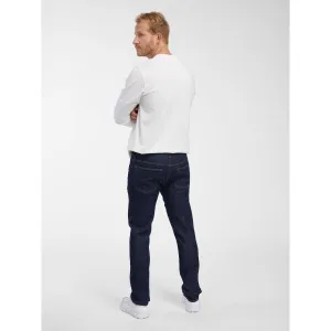 Tmavomodré pánske skinny fit džínsy GAP GapFlex