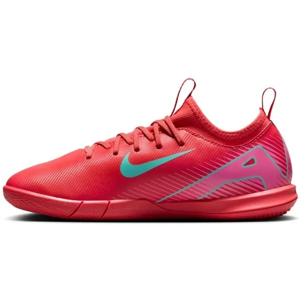 Nike JR MERCURIAL VAPOR 16 ACADEMY IC Detská halová obuv, červená, veľkosť 32