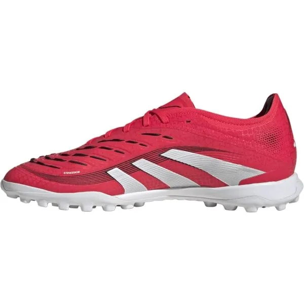 adidas PREDATOR PRO TF Pánske turfy, červená, veľkosť 46