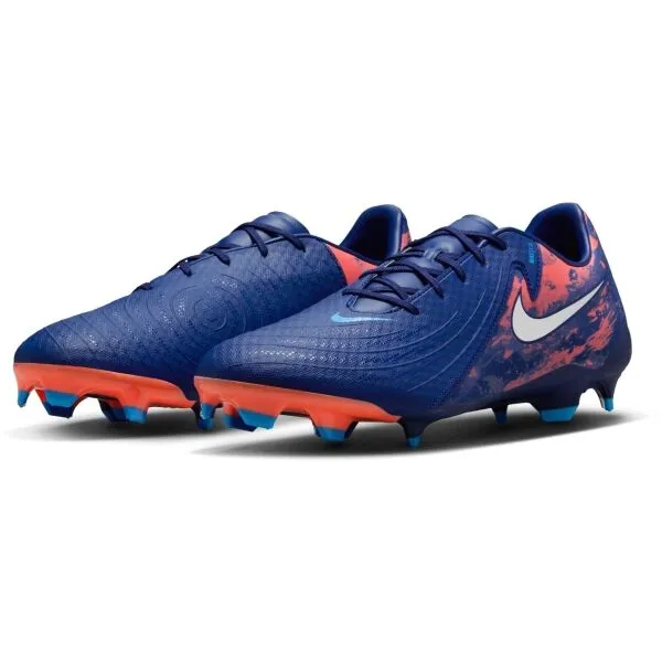 Nike PHANTOM GX II ACADEMY FG/MG EH Pánske kopačky, modrá, veľkosť 43
