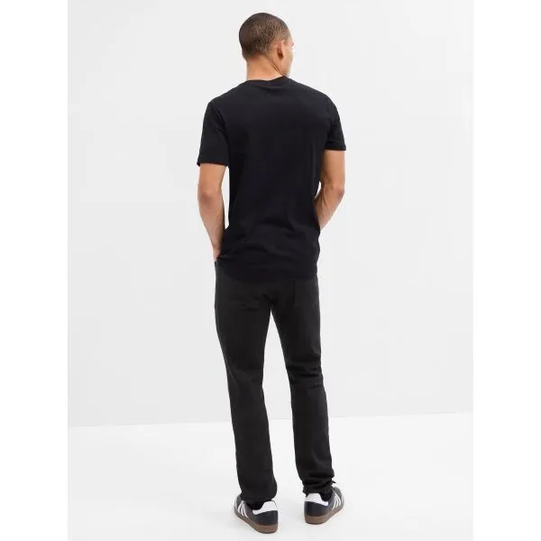 GAP V-SKINNY SOFTMAX Pánske džínsy, čierna, veľkosť