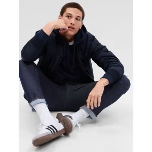 Tmavomodré pánske slim fit rifle GAP