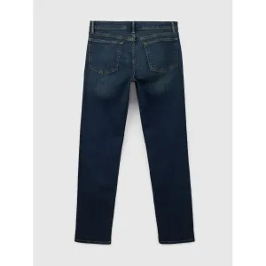 Tmavomodré pánske slim fit rifle GAP Gapflex
