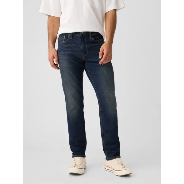 Tmavomodré pánske slim fit rifle GAP Gapflex